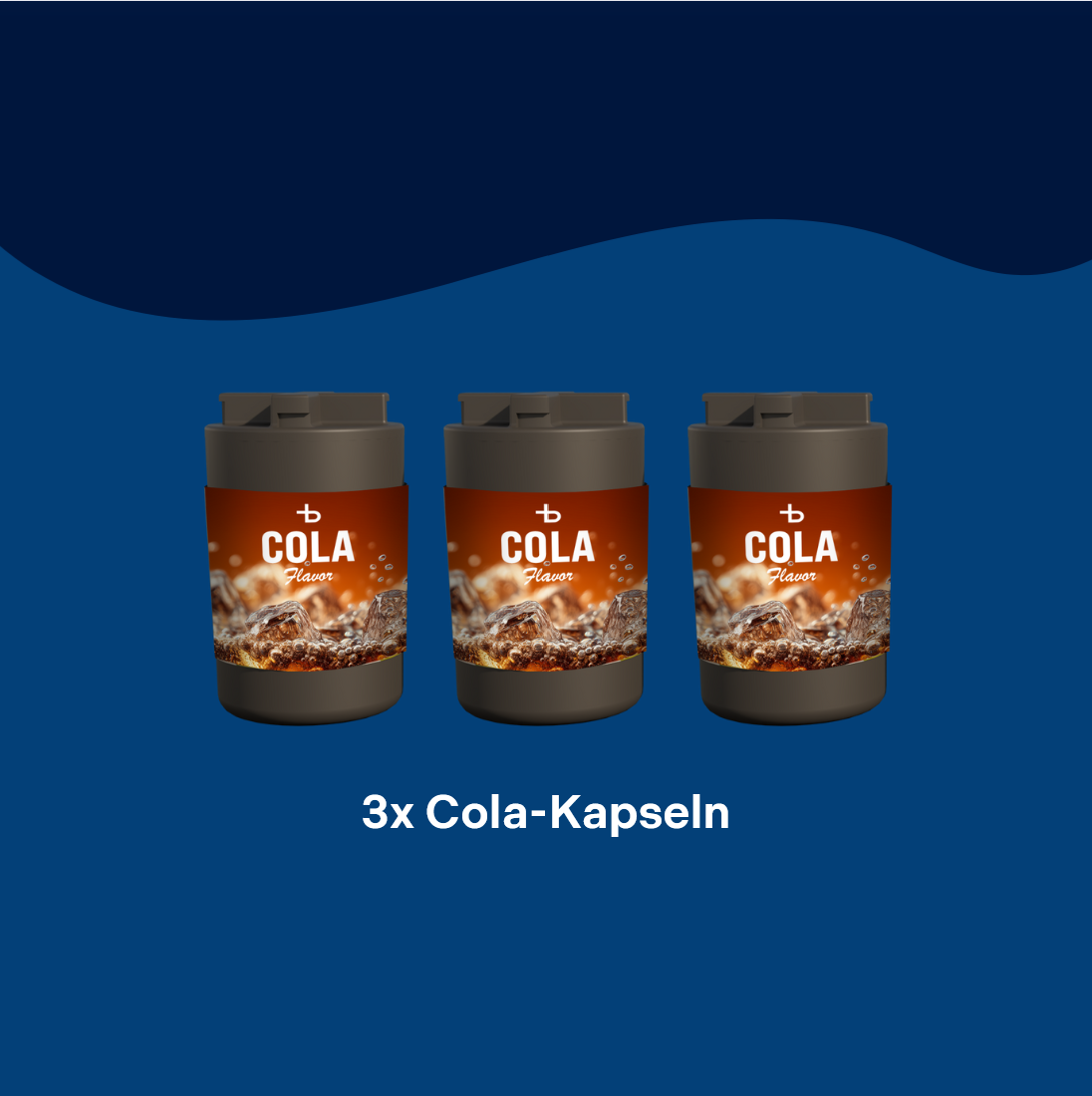 PRE-SALE: 3 Geschmack-Kapseln Cola