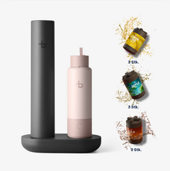 spark set - the mobile water carbonator for two