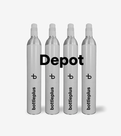 Deposit CO₂ cylinder