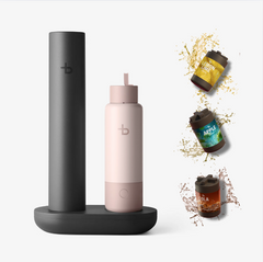 spark set - the mobile water carbonator for two